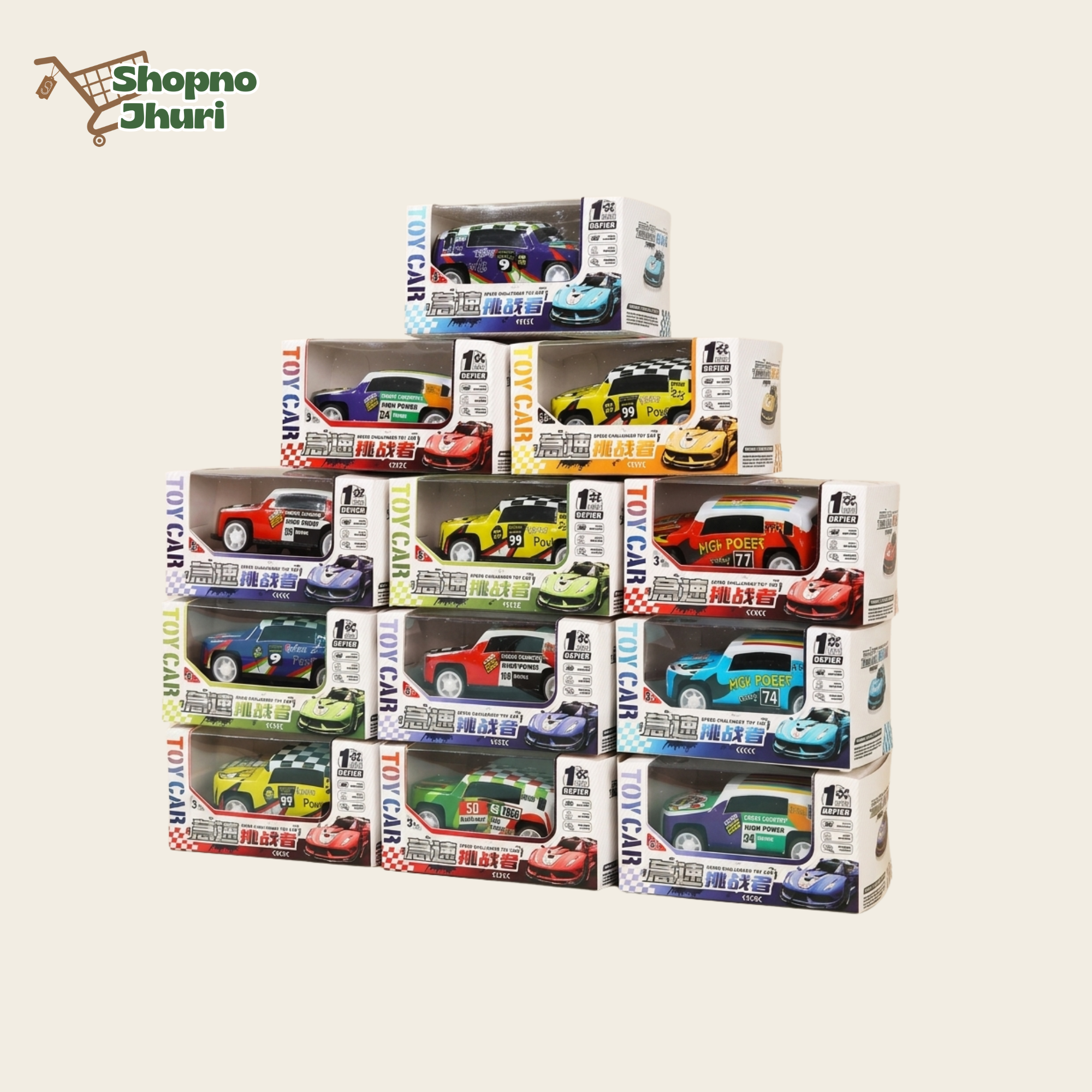 Pull-back Metal Toy Racing Car