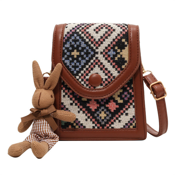 New Shoulder Small Square Mobile Phone Bag - Image 7