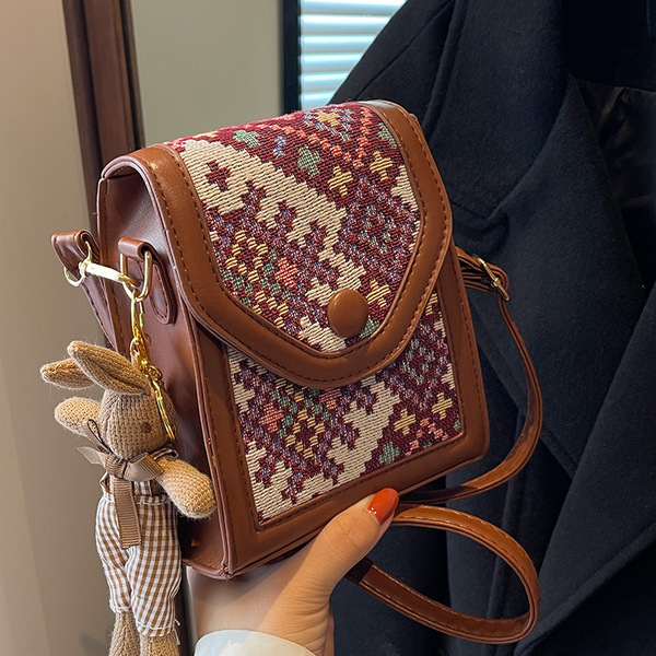 New Shoulder Small Square Mobile Phone Bag - Image 4